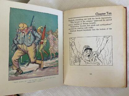 GRAMPA IN OZ Book 1st Edn 1st printing 12 Color Plates Ruth Plumly Thompson Reilly 1924 - Image 8