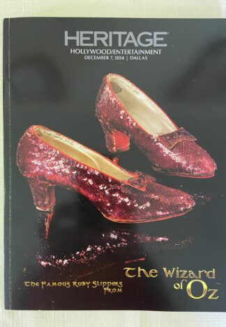 2024 Heritage Catalog Wizard of Oz Ruby Slippers