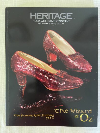 2024 Heritage Catalog Wizard of Oz Ruby Slippers