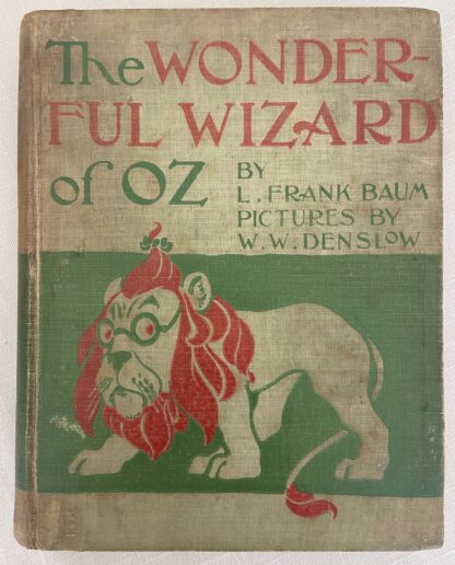 Wonderful Wizard of Oz First Edition 1900 George M Hill L Frank Baum 1st printing color plates