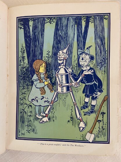 1900 WONDERFUL WIZARD OF OZ 1st Edition, 1st State Book Geo M Hill, L Frank Baum, W W Denslow - Image 8