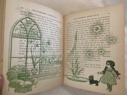 1900 WONDERFUL WIZARD OF OZ 1st Edition, 1st State Book Geo M Hill, L Frank Baum, W W Denslow - Image 10