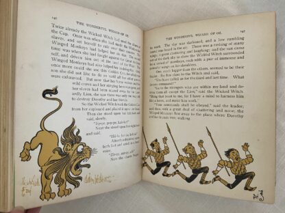 1900 WONDERFUL WIZARD OF OZ 1st Edition, 1st State Book Geo M Hill, L Frank Baum, W W Denslow - Image 11