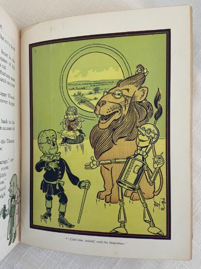 1900 WONDERFUL WIZARD OF OZ 1st Edition, 1st State Book Geo M Hill, L Frank Baum, W W Denslow - Image 14