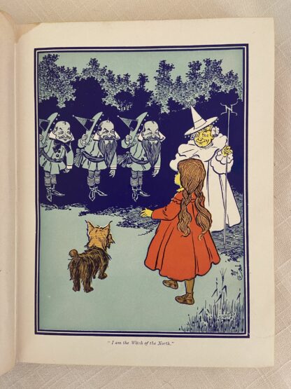 1900 WONDERFUL WIZARD OF OZ 1st Edition, 1st State Book Geo M Hill, L Frank Baum, W W Denslow - Image 7