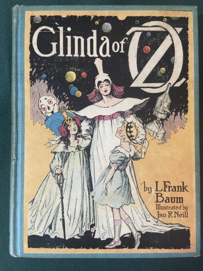 Glinda of Oz Book L Frank Baum 12 Color Plates