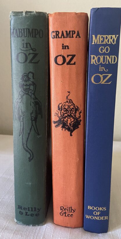 CHOICE of Wizard of Oz Books: Cowardly Lion, Speedy, Wishing Horse, Road to Oz, Merry Go Round, Kabumpo, Grampa - Image 3