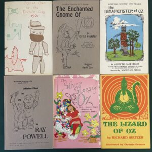 Wizard of Oz Pastiche Books Choice Enchanted Gnome Lizard Dinamonster Acinad Silver Shoes Mr Flint