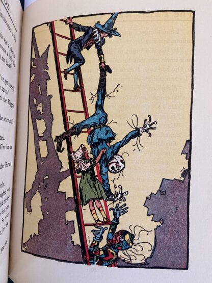 Sold: Vintage PATCHWORK GIRL OF OZ Oddity Partial Color Illustrations L Frank Baum - Image 8