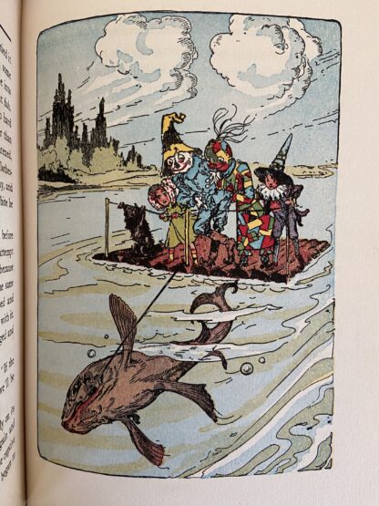 Sold: Vintage PATCHWORK GIRL OF OZ Oddity Partial Color Illustrations L Frank Baum - Image 6