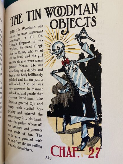 Sold: Vintage PATCHWORK GIRL OF OZ Oddity Partial Color Illustrations L Frank Baum - Image 5
