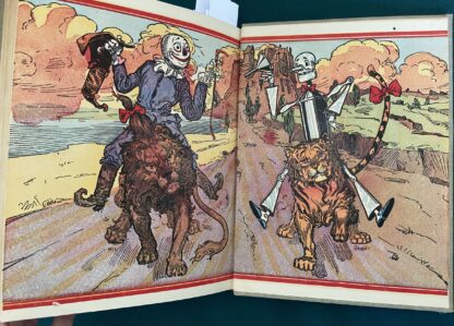 Sold: Vintage PATCHWORK GIRL OF OZ Oddity Partial Color Illustrations L Frank Baum - Image 3