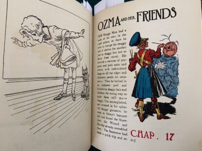 Sold: Vintage PATCHWORK GIRL OF OZ Oddity Partial Color Illustrations L Frank Baum - Image 10