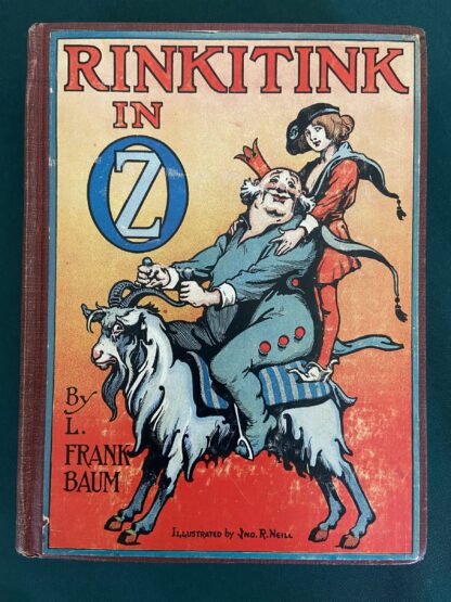 Rinkikink in Oz Color Frontis Book L Frank Baum