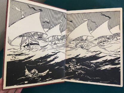 Vintage RINKITINK IN OZ Color Frontis 1930s Book, L Frank Baum - Image 3