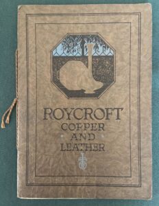 Roycroft Copper Catalog Roycroft Copper and Leather Shops 1925 Original