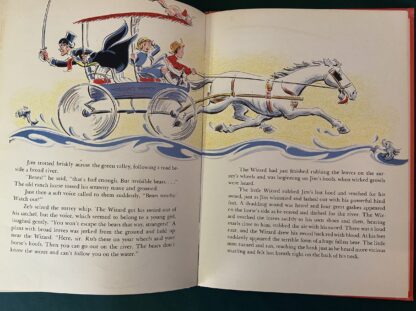 Vintage Dorothy & the Wizard in Oz Baum Dick Martin Illust Reilly & Lee 1961 - Image 4