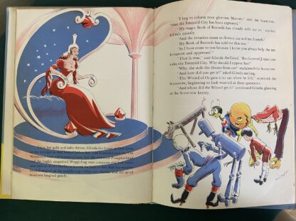 Sold: Vintage LAND OF OZ Book L Frank Baum Dick Martin Illust Reilly & Lee 1961 - Image 3
