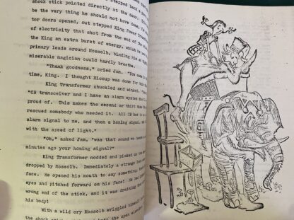 Sold: THE BLUE EMPEROR OF OZ Henry Blossom Wizard of Oz Pastiche Book - Image 4