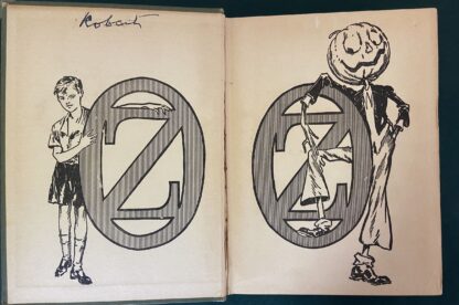 JACK PUMPKINHEAD OF OZ 1st Edn Book 12 Color Plates 1929 Ruth Plumly Thompson - Image 2