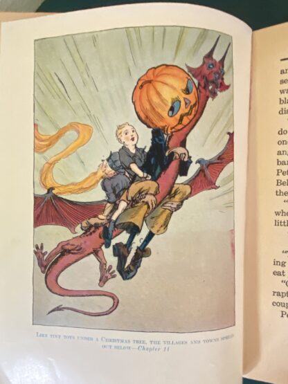 JACK PUMPKINHEAD OF OZ 1st Edn Book 12 Color Plates 1929 Ruth Plumly Thompson - Image 4