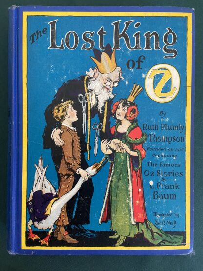 Lost King of Oz Ruth Plumly Thompson 12 Color Plates