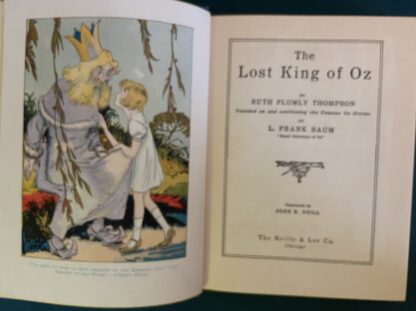 LOST KING OF OZ Book 12 Color Plates Ruth Plumly Thompson 1927-1928 - Image 5