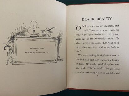 Black Beauty, Fred Meyer Collection, John R Neill Oz 1908 Children's Stories That Never Grow Old Book - Image 6