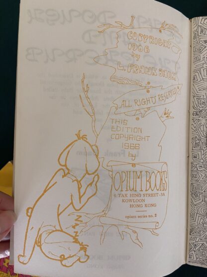 John Dough & the Cherub L Frank Baum Book 1966 Opium Press Edition - Image 5