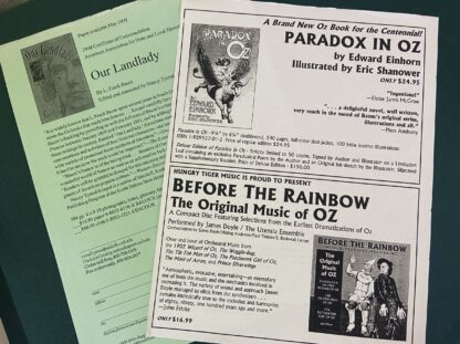OZ-STORY #6 Shanower & Maxine, Baum's Annabel, Rundelstone of Oz - Image 6