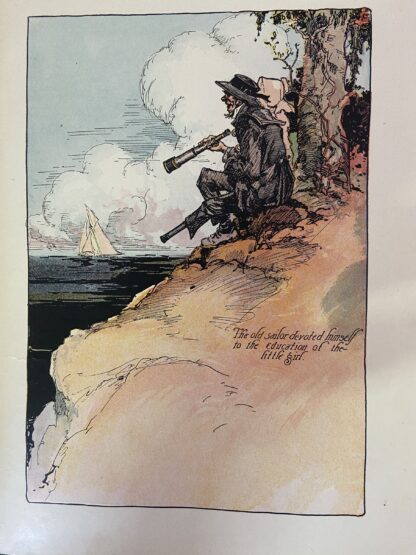 Vintage SCARECROW OF OZ L Frank Baum Book 1919 Edn 12 Color Plates - Image 6