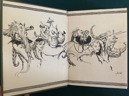 Vintage SPEEDY IN OZ Book Ruth Plumly Thompson 1st/1st 1934 12 Color Plates - Image 4
