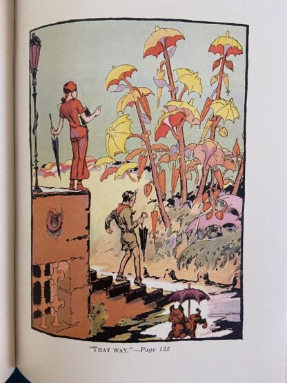Vintage SPEEDY IN OZ Book Ruth Plumly Thompson 1st/1st 1934 12 Color Plates - Image 7