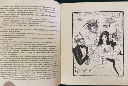 Oz and Three Witches Book, Wizard of Oz Pastiche by Hugh Pendexter III 1977 - Image 3