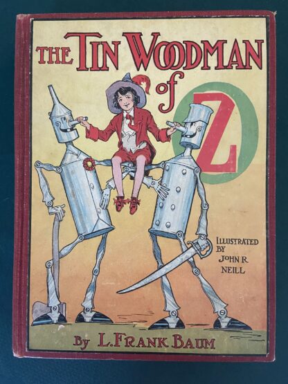 Tin Woodman of Oz 1st edition book 1918 l frank baum