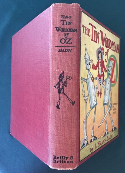 TIN WOODMAN OF OZ 1st Edn 1918 Reilly and Britton Book L Frank Baum, John R Neill - Image 2