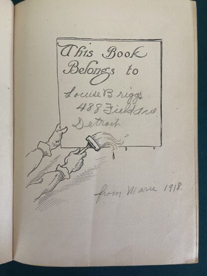 TIN WOODMAN OF OZ 1st Edn 1918 Reilly and Britton Book L Frank Baum, John R Neill - Image 4