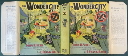 WONDER CITY OF OZ in DJ Wizard of Oz Book John R Neill Reilly & Lee - Image 4