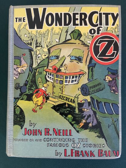 Wonder City of Oz Book John R Neill Dust Jacket