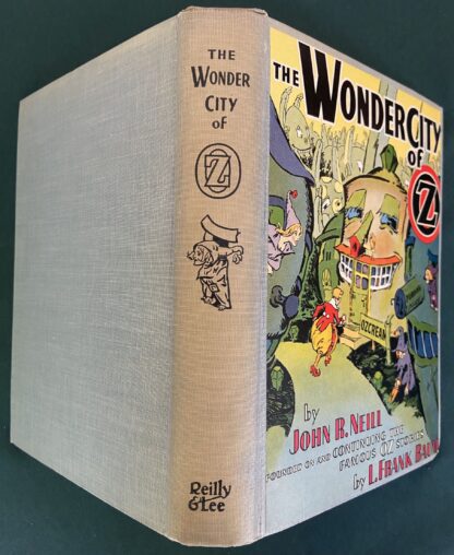 WONDER CITY OF OZ in DJ Wizard of Oz Book John R Neill Reilly & Lee - Image 2