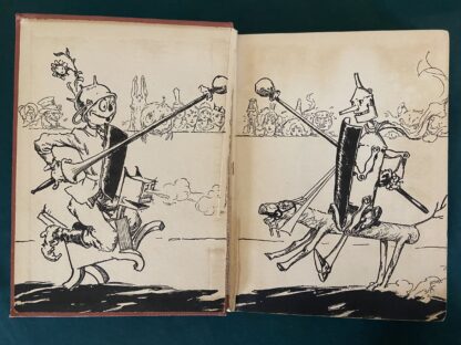 1st Edn YELLOW KNIGHT OF OZ 12 Color Plates 1930 Ruth Plumly Thompson - Image 4