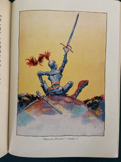 1st Edn YELLOW KNIGHT OF OZ 12 Color Plates 1930 Ruth Plumly Thompson - Image 7