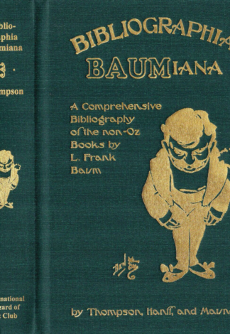 Bibliographia Baumiana L Frank Baum Bibliography Pseudonyms Thompson 2017