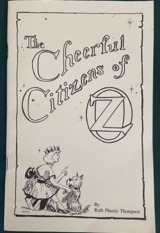 Cheerful Citizens of Oz Ruth Plumly Thompson