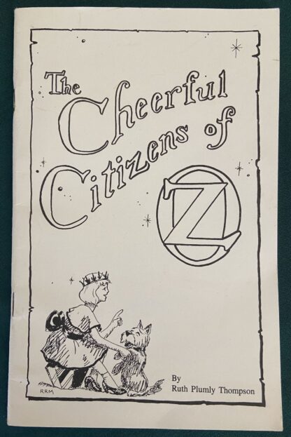 Cheerful Citizens of Oz Ruth Plumly Thompson