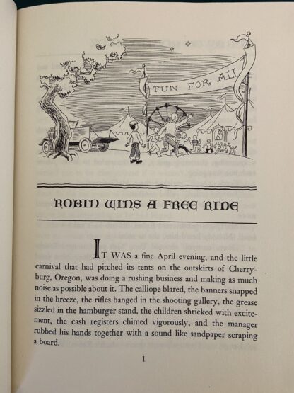 Fine Merry Go Round in Oz Book, Eloise McGraw 1963 1st Edition Fred Meyer Collection - Image 3