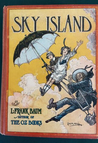 Sky Island Color Front Plate Reilly & Lee L Frank Baum