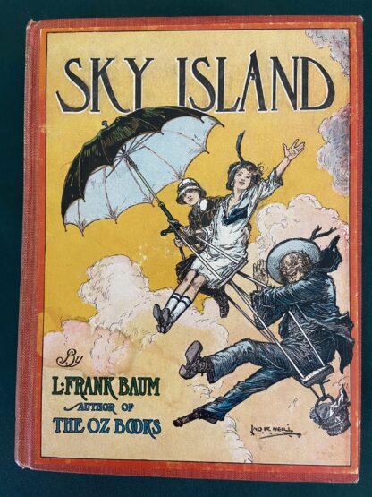 Sky Island Color Front Plate Reilly & Lee L Frank Baum