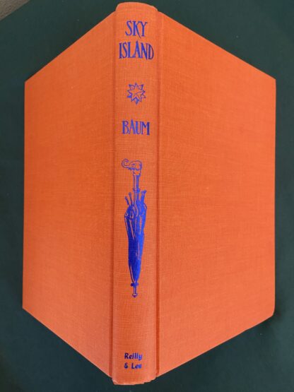 Sold: SKY ISLAND in Dust Jacket, Reilly & Lee 1970 Edition, L Frank Baum Book Fred Meyer Collection - Image 2