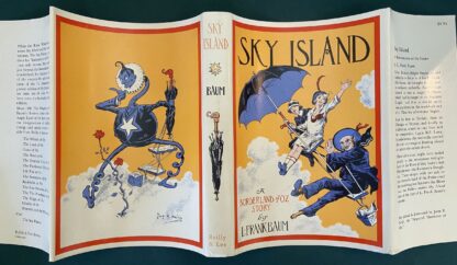 Sold: SKY ISLAND in Dust Jacket, Reilly & Lee 1970 Edition, L Frank Baum Book Fred Meyer Collection - Image 3